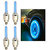 Tyre LED Light with Motion Sensor - Blue Color For Car - Set of 4 Pcs
