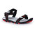 Elligator Mens Black,Red Velcro Floaters
