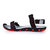 Elligator Mens Black,Red Velcro Floaters
