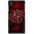 Absinthe Game Of Thrones GOT House Targaryen  Back Cover Case For Sony Xperia Z1