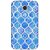 Absinthe White Blue Moroccan Tiles Pattern Back Cover Case For Google Nexus 6