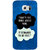 Absinthe TFIOS Thats the thing about Pain  Back Cover Case For Samsung S6