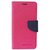 EXOIC81 Wallet Flip Cover For Samsung Galaxy Note 2 ( N-7100 ) - PINK