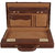 Clubb Genuine Sleek Leather Lamborgini Briefcase (Tan)