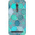 Absinthe Floral Hexagons Pattern Back Cover Case For Asus Zenfone 2 ZE550 ML