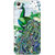 Absinthe Paisley Beautiful Peacock Back Cover Case For HTC Desire 626G+