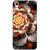 Absinthe Abstract Flower Pattern Back Cover Case For HTC Desire 626G+