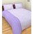 Geonature cotton Purple double badsheet with 2 pillow cover (G1BED-184)