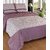 Geonature cotton Wine double badsheet with 2 pillow cover (G1BED-200)