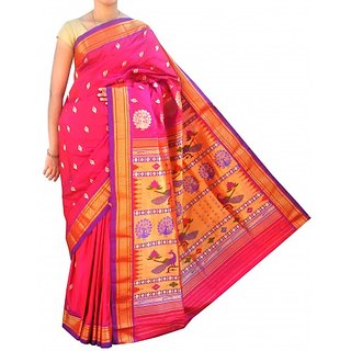 Buy Real Yeola Paithani Saree With Blousepiece Online 11999 From Shopclues