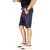 SLS Grey  Blue Running Track Pants For Mens (Combo Of Track Pant  Short  Boxer )