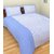 Geonature cotton Blue double badsheet with 2 pillow cover (G1BED-217)