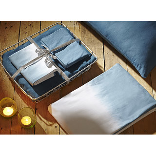 House This 1 Double Bedsheet With 2 Pillow Covers (Design 6)