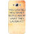 Absinthe Quote Back Cover Case For Samsung Galaxy J7