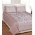 Geonature cotton Brown double badsheet with 2 pillow cover (G1BED-227)