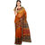 Parchayee Yellow Net Printed Saree With Blouse