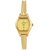 Maxima Quartz Gold Oval Women Watch 09432BPLY