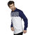 Seven Stitches Mens Satin with Print Navy Slim Fit Shirts