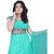 Surat Tex Sky Blue Color Party Wear Embroidered Brasso Net Stitched Anarkali