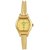 Maxima Quartz Gold Oval Women Watch 09432BPLY