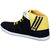 Sukun Black  Yellow Casual Shoes For Men (ZEBRA1BKY)