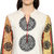 Prakhya Embroidered Womens Long straight cotton kurta SW734RED