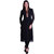 Drapes  Silhouettes  Women Black Georgette Kurti (DS-NEW-14043)