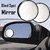 Car Blind Spot Convex Side Rear View Mirror Black Corner