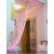 Geonature Baby Pink Heart Curtains Set of 4 size 4x7 (GHC4-47)