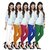 Lux Lyra Multicolored Pack of 5 Cotton Leggings LyraIC10213349515PC