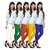 Lux Lyra Multicolored Pack of 5 Cotton Leggings LyraIC10515760675PC