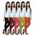 Lux Lyra Multicolored Pack of 5 Cotton Leggings LyraIC11131415175PC