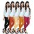 Lux Lyra Multicolored Pack of 5 Cotton Leggings LyraIC11171821335PC