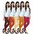 Lux Lyra Multicolored Pack of 5 Cotton Leggings LyraIC13171821335PC