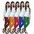 Lux Lyra Multicolored Pack of 5 Cotton Leggings LyraIC13213349515PC
