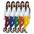 Lux Lyra Multicolored Pack of 5 Cotton Leggings LyraIC13495157605PC