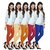 Lux Lyra Multicolored Pack of 5 Cotton Leggings LyraIC17182133495PC