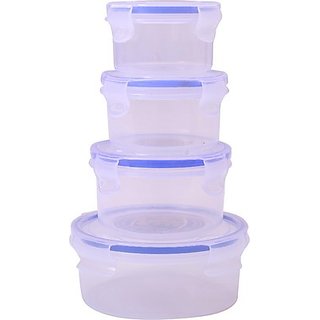 Buy Lock Fit Set Of 4 Round 250 Online @ ₹439 from ShopClues