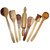Wooden Spoon Set of 7 Pcs/ Wooden Spatula, Ladle  Kitchen Tools Set