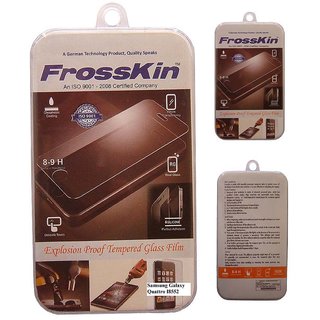 FrossKin Tempered Glass For Samsung Galaxy Grand Quattro I8552 available at ShopClues for Rs.299