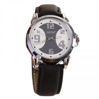SKIN White/Grey Dial Analog Watch