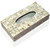 Opulent Homes White mother of pearl Tissue box 1052