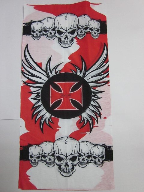 Unisex PIRATE BANDANA with KNOT Headdress MEN WOMEN Motorcycle Underhelmet  SCARF