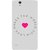 Casotec Love Pattern Design Hard Back Case Cover For Sony Xperia C4 gz8018-12103