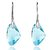 GirlZ! blue long crystal earrings - Cocktail Earrings