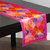 Lushomes Digital Printed Pink Themed Polyester Table Runner