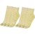 Neska Moda 6 Pair Women Skin Formal Plain Cotton Ankle Length Thumb Socks