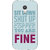 EYP Quote Back Cover Case For Moto G (2nd Gen) 201346