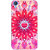 EYP Red Flower Pattern Back Cover Case For HTC Desire 820 Dual Sim 300256