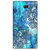 EYP Blue Floral Doodle Pattern Back Cover Case For Sony Xperia M2 310211